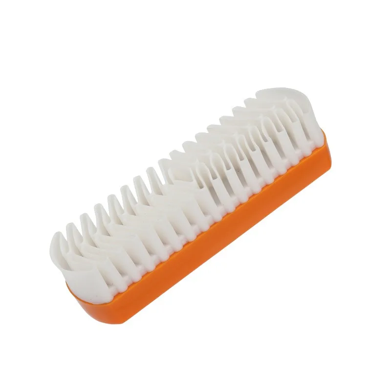 Wholesale Solid Wood  Raw Rubber Cleaning Shoe Brush Velvet Leather Suede Snow Boots Shoe Brush