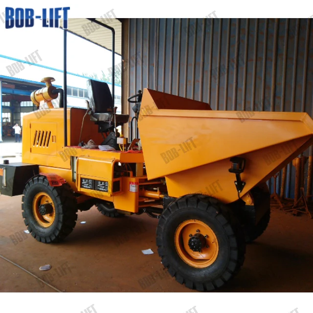 Electric Diesel Mini Dumper 4x4 Front Loading 5 ton Truck Dumper Loader