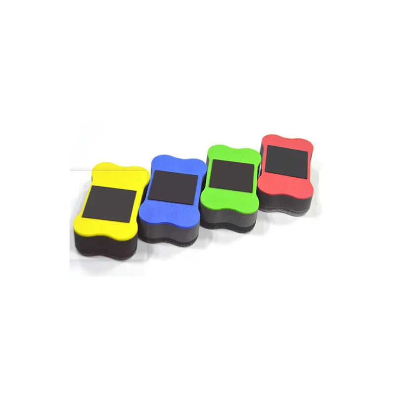 Made of high quality EVA special designed allows easy adhesive to magnetic boards Kids eraser board suitable for home,