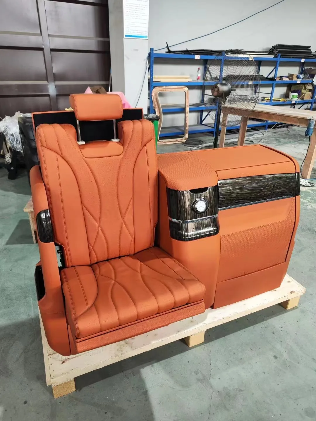 Custom SUV Car Interior Benz V260 Conversion Rear Seat Kit Luxury Leather Rear Seat for Benz