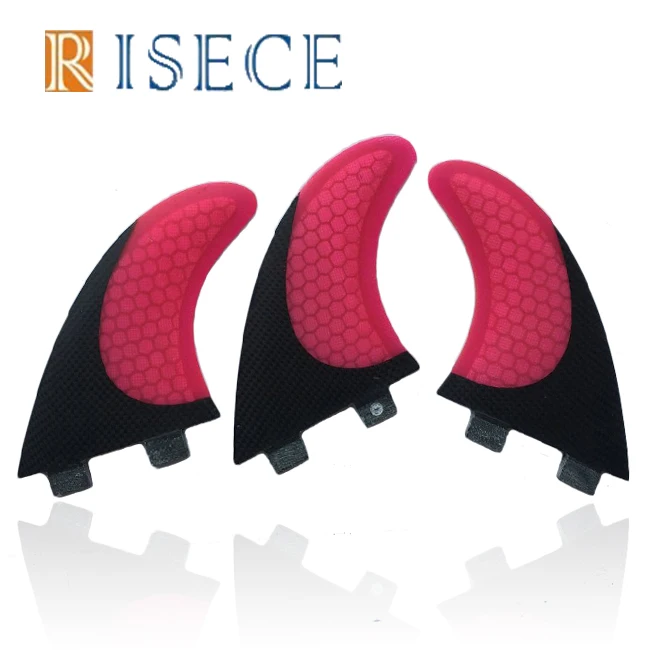Top Quality Surfboard Fins Twin Tab Base Half Carbon Fiber Surf Fin Fiberglass