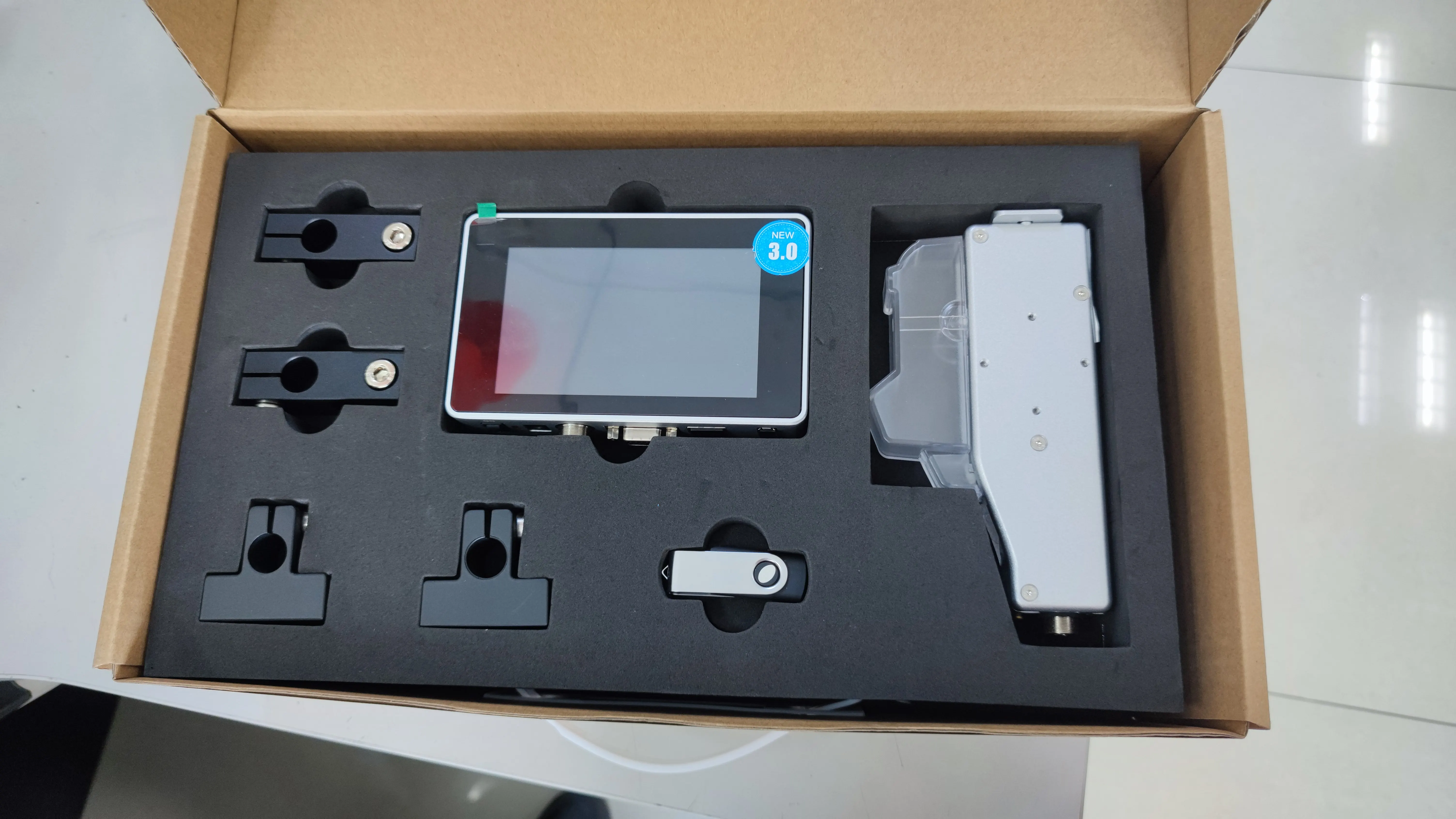 Tij inkjet plastic bag cardboard metal pvc sheet printer