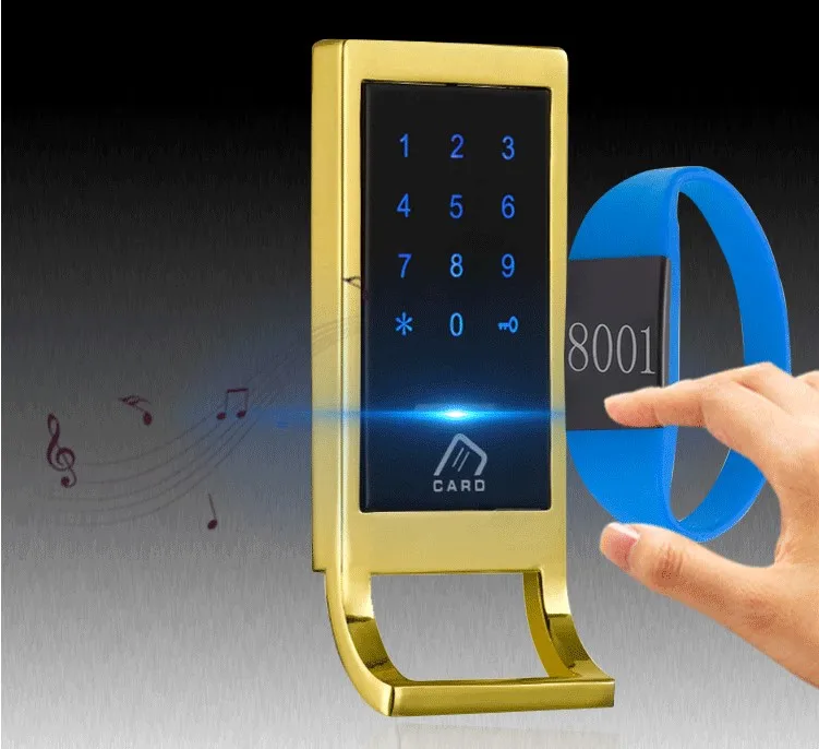 Combination code RFID Digital password cabinet lock for gym
