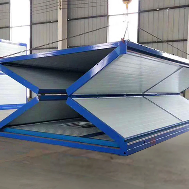 20 ft Mobile Folding Container house Van House For Office And cabins prefab house homes