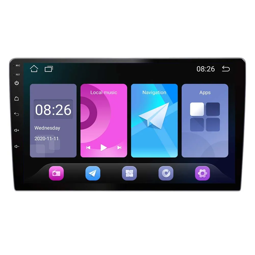 7 Inch High Precision Touch Car Display GPS GPS Tuner GPS Amplifier Bluetooth Enabled Android 12 Mirror Link Radio Tuner