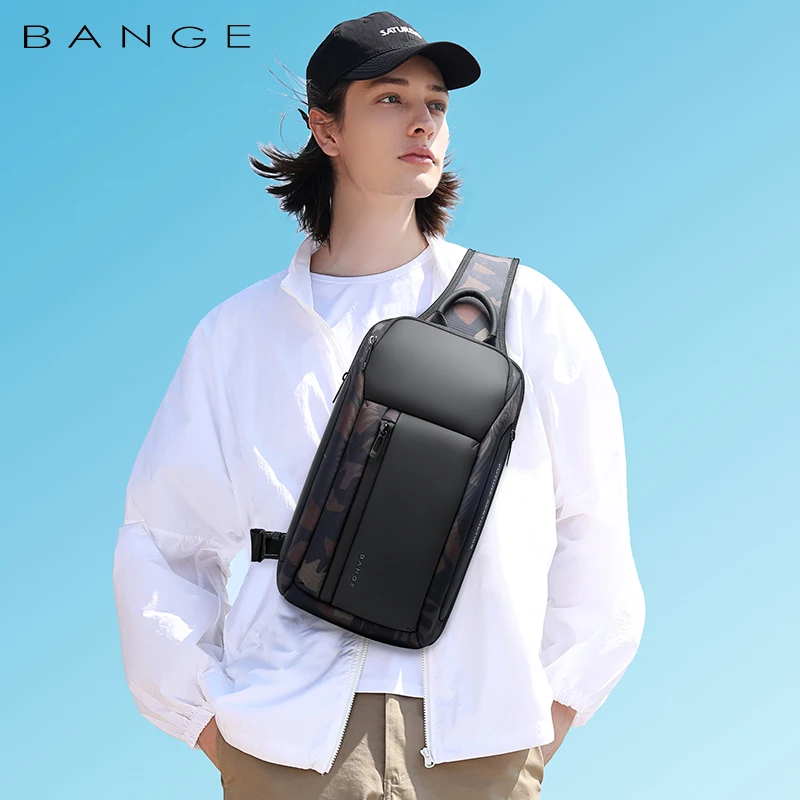Factory Wholesale  new design hot sell bulk travel shoulder korean crossbody custom men sling bag