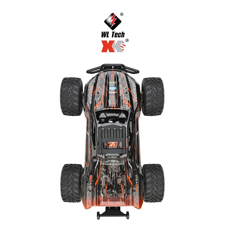 Новый стиль WLtoys 104018 пульт дистанционного управления 1/10 Бесщеточный 2 4 г 55 км/ч 4WD большой сплав Электрический внедорожный гусеничный грузовик