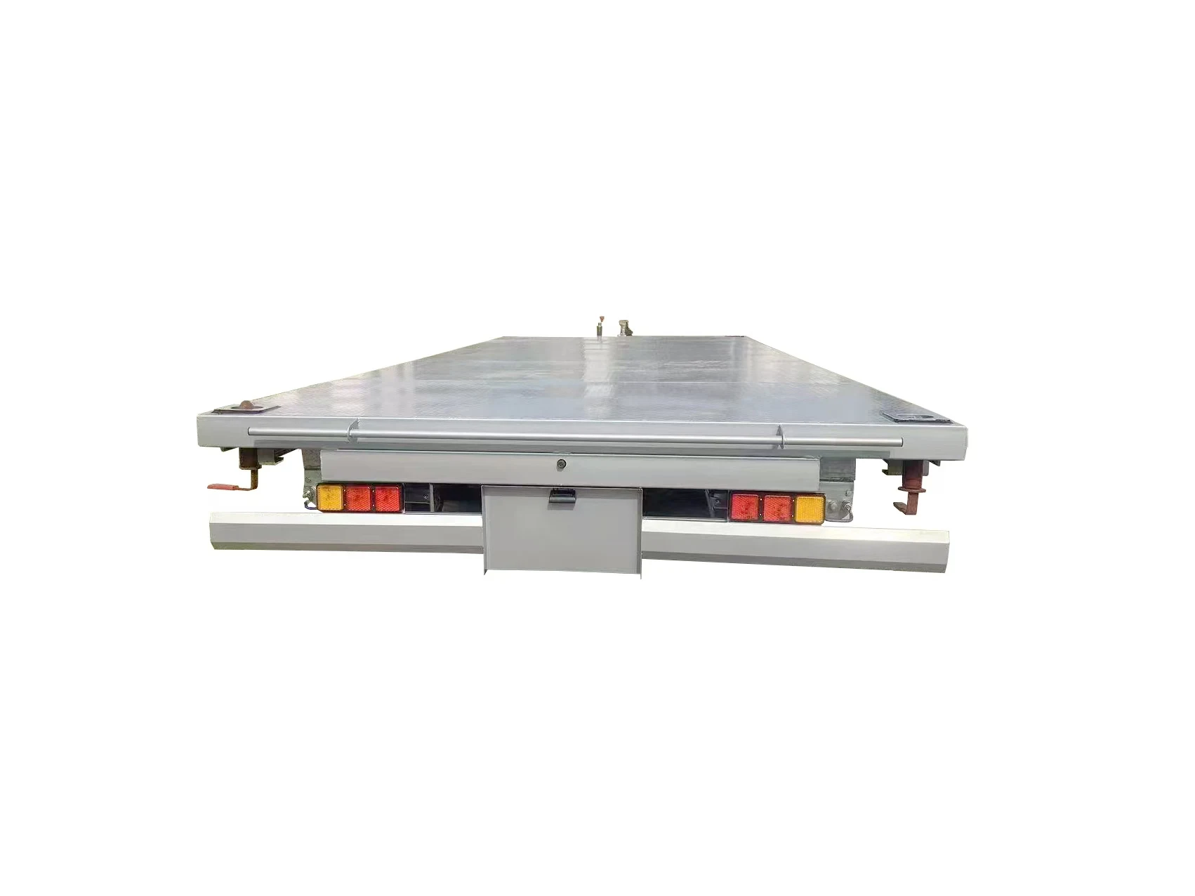 2 Axle 20Ft Or 40Ft Trailer Container Flatbed Truck Trailer