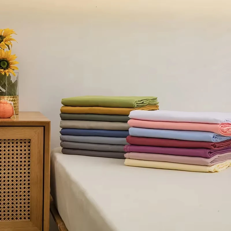 Sheet Simple Student Dormitory Single Piece Bed Sheet Three Sets Good Color Washed Cotton Single Piece Bed