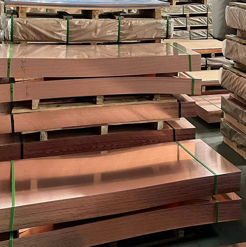 High Purity 99.99% C10100 C11000 C12200 Factory Supply High Quality Copper Sheet Cathode Copper Plate