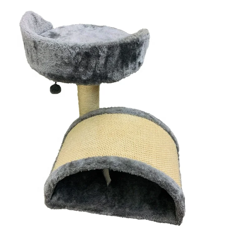 hote selling  simple  cat tree scratcher chipboard