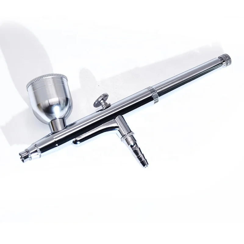 Dual Action Airbrush Gun Gravity Feed for painting with acrylic paint