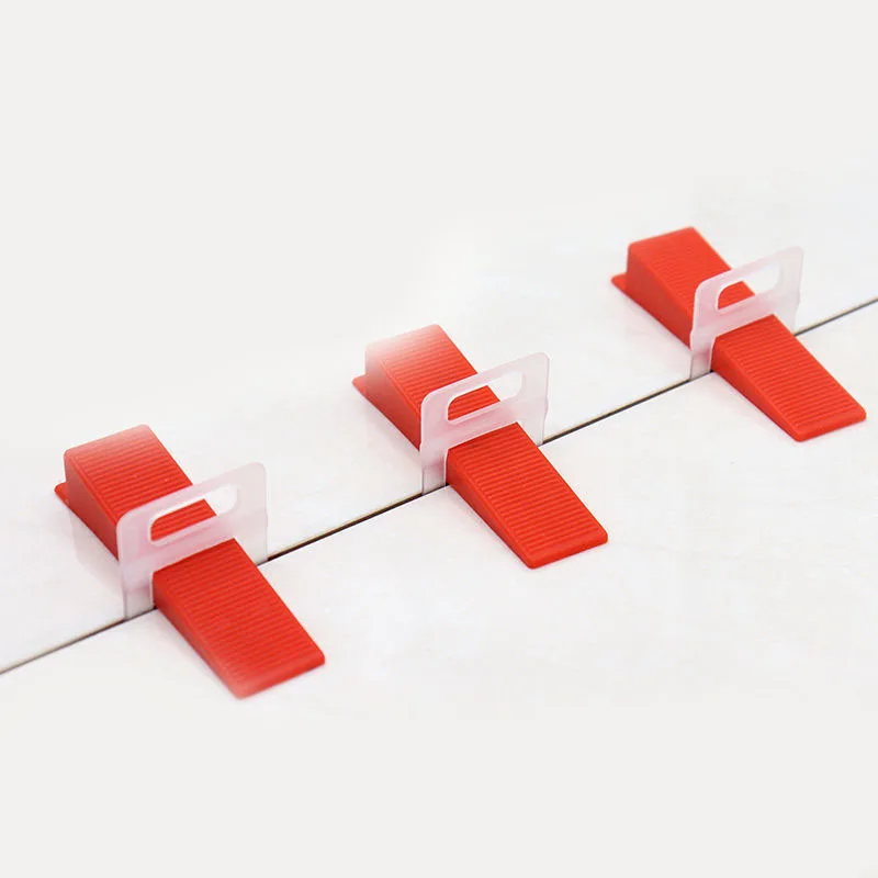 Hot Sell High Quality Fast Delivery Floor Wall Tile Leveling System Tile Spacer Clips For Ceramic Tile And Stone Installation