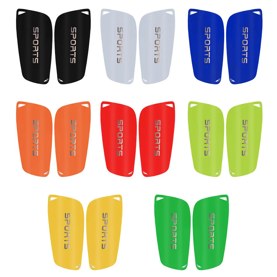 Wholesale Football Guard Pads Leg Protector Compression Calf Sleeves soft EVA plastic ShinGuard Shinguards soccer shin guards