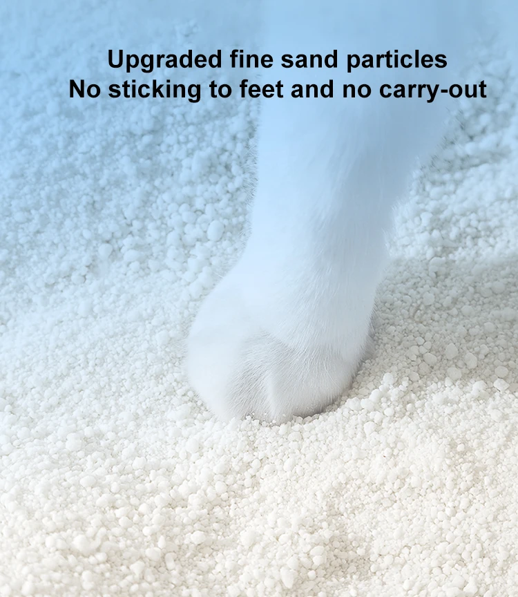 Factory Direct Sale Custom Cassava Tapioca Clumping Cat Litter Sand