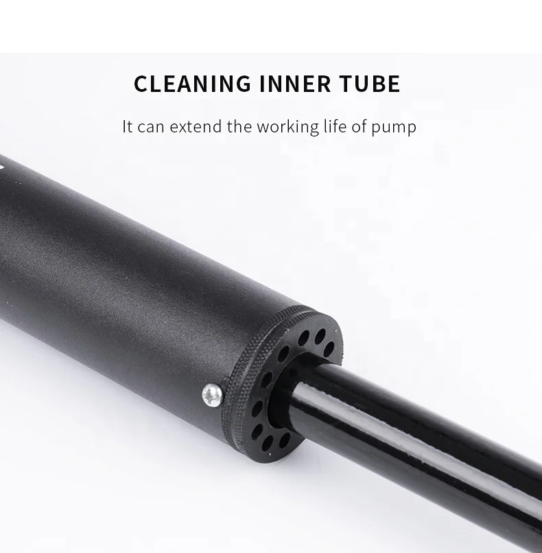 
WHEEL UP 140PSI Presta and Schrader Hand Bicycle Floor Air Pump Aluminum Alloy For MTB BMX & Road Bike Tire Pump 