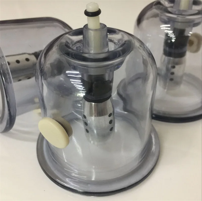 Wholesale Chinese traditional silicone hijama cupping cups therapy for body Cupping vacuum set massage