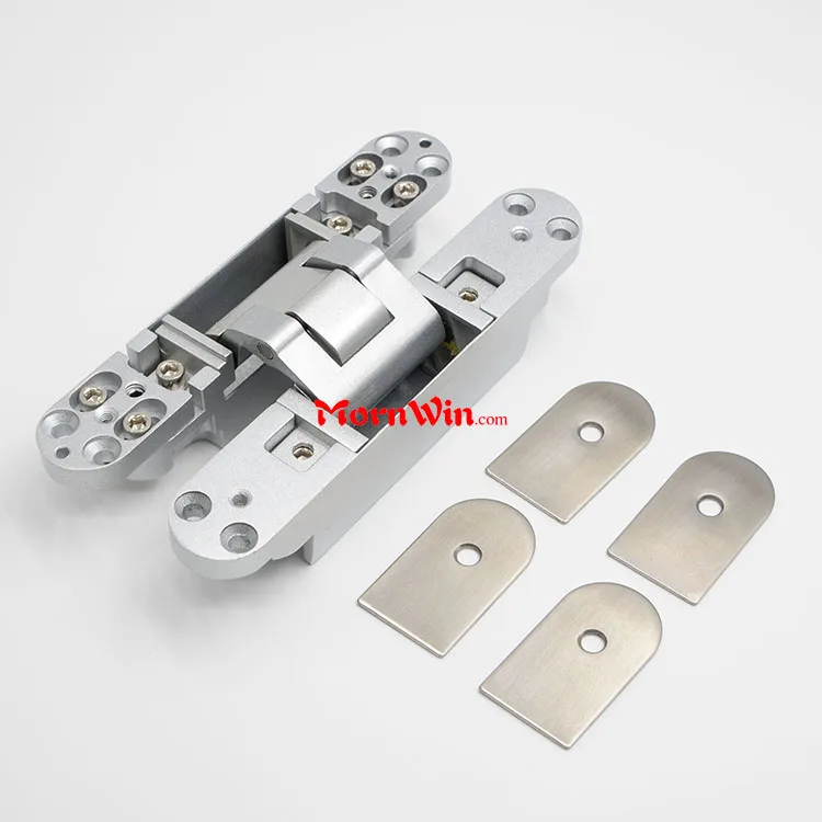 160mm Heavy Duty 3D Adjustable Invisible Concealed Hidden Hinge Wooden Door Hinges