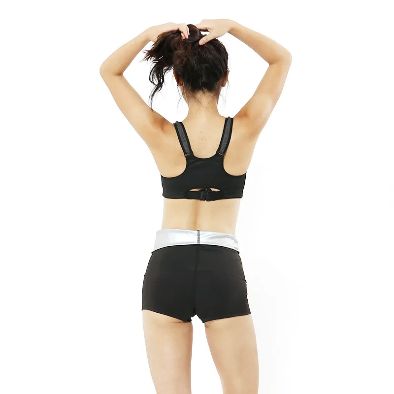 LY0006 hot sweat waist short pants sweating slimming shorts running sport thin waist fitness shorts female control panties