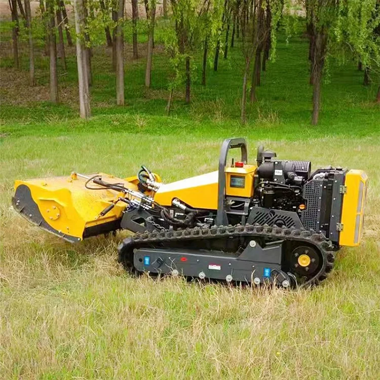 Multifunction individual adjustable mower carrier machine remote controlled mowers