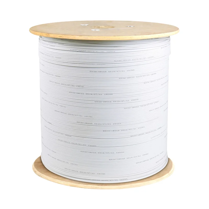 Plywood Drumfiber Optic Cable Single Mode Indoor FIBER Optic High Quality 1 CORE 1km 2km 3km Galvanized Steel 15 Years 5mm*2mm