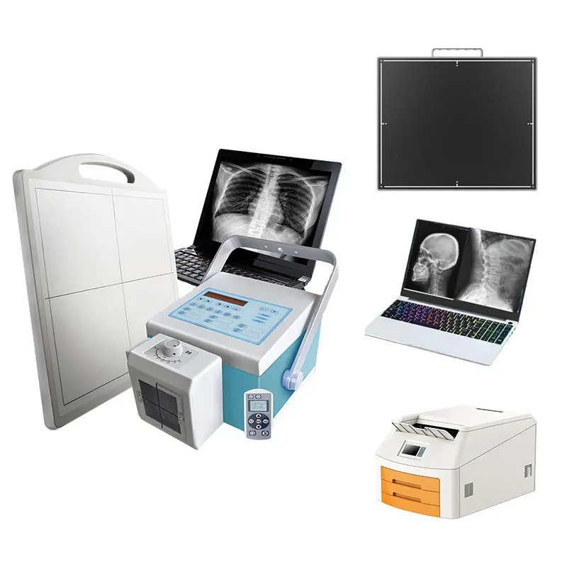 Medsinglong In Stock 10.4 Inch LCD Screen Mobile X ray Machine High Frequency Portable X-ray Machine Price