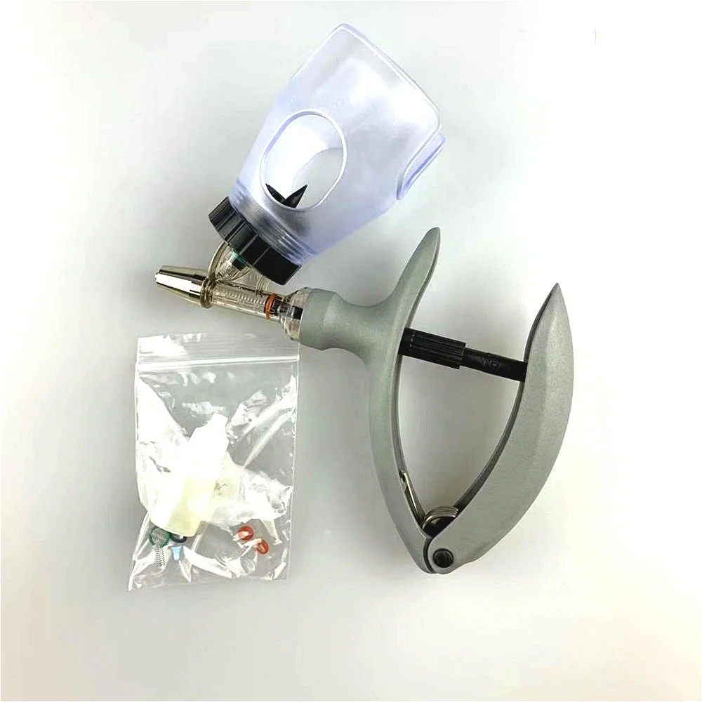 2ml veterinary sterile Continuous automatic syringe injector for poultry/animal/caw/sheep/pig