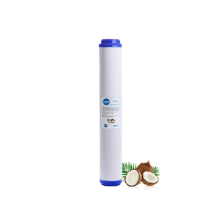 20 дюймов GAC фильтр NSF UDF картридж угольный кокосовый