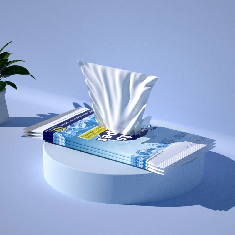 Adults Flushable Wet Wipes Remove Sweat Keeping Body Cool Body Wet Wipes