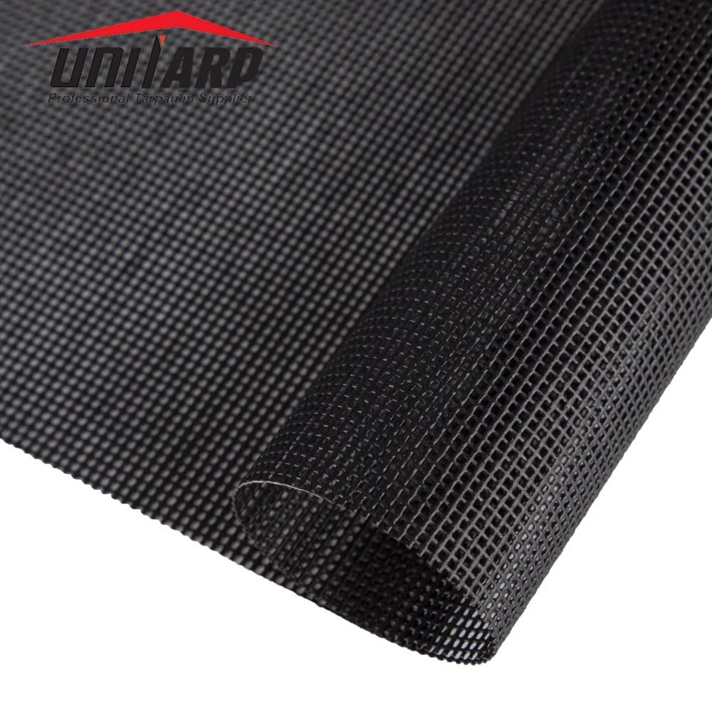 UV and Waterproof 340gsm 440gsm PVC Coated Polyester Mesh for Outdoor Bags and Baskets