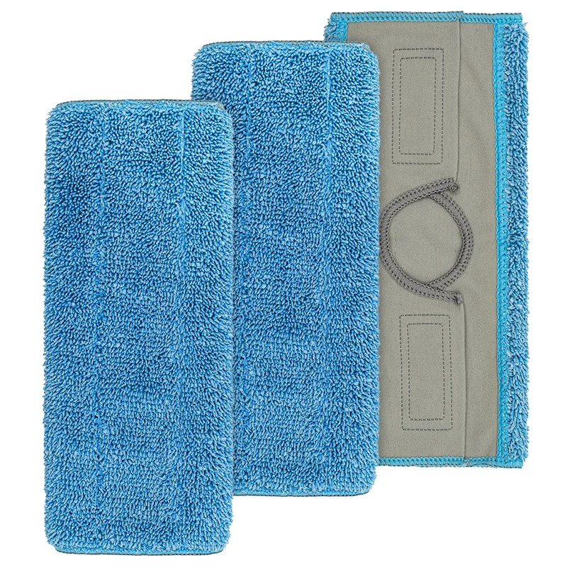 Industrial Washable Microfiber Flat Mop Cloth Suitable for Swiffer Sweeper Efficient and Durable Mop Pad