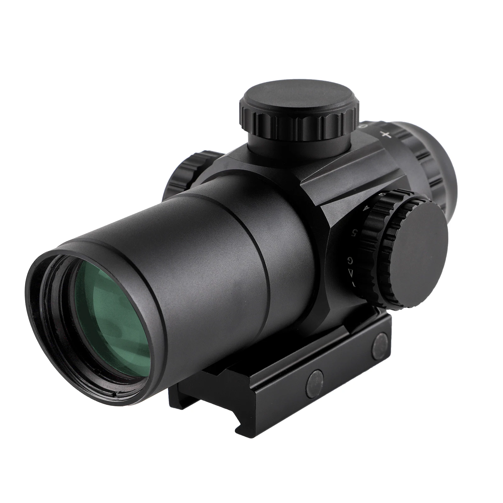 OEM ODM 3X30 Prism Scope  Tactical Sight with Red Illuminated Etched Reticle for Hunting and Precision Shooting