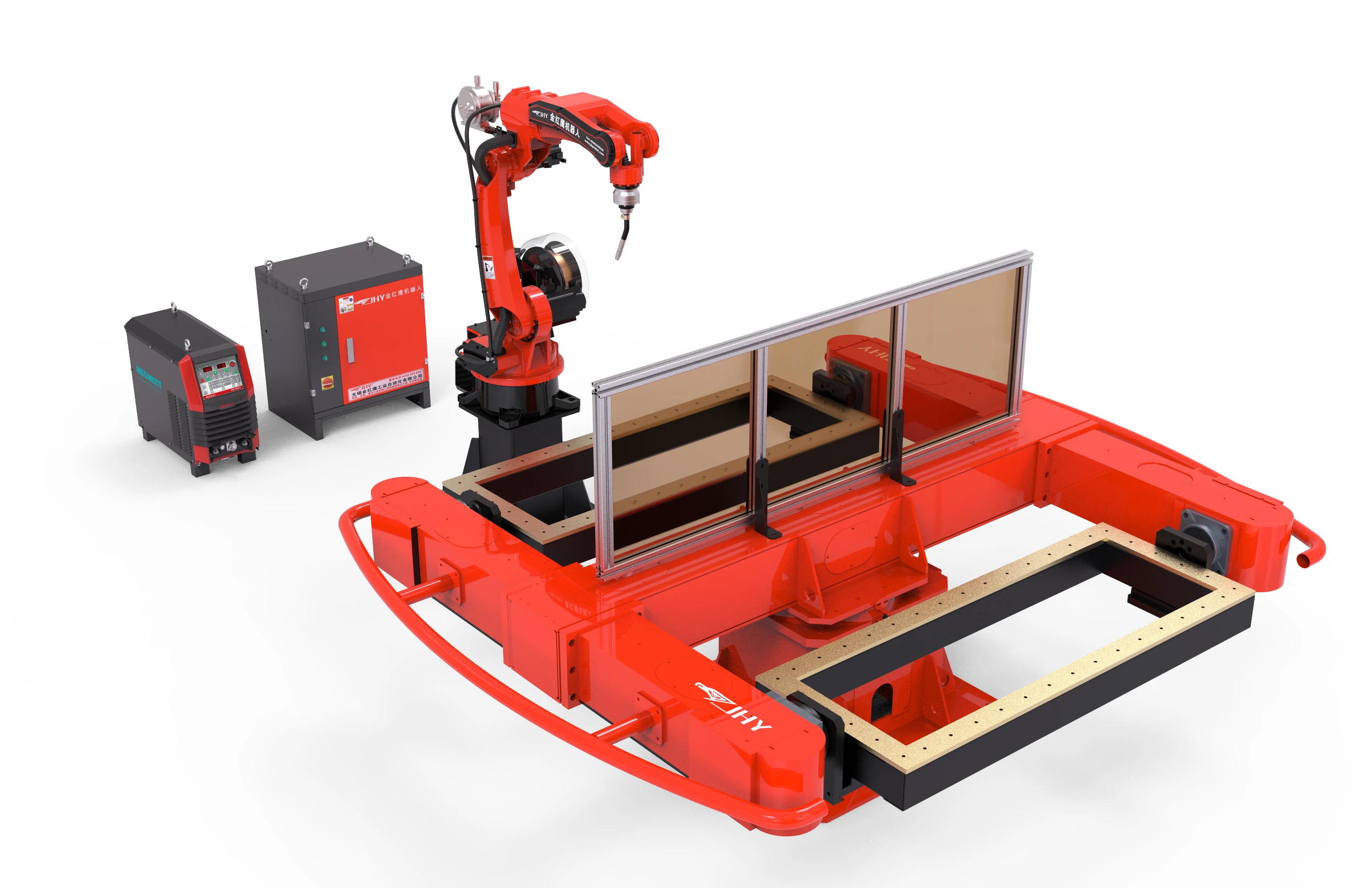 JHY 3 Ось сварочный стол Сварочный позиционер для автоматической сварки робот паяльная станция