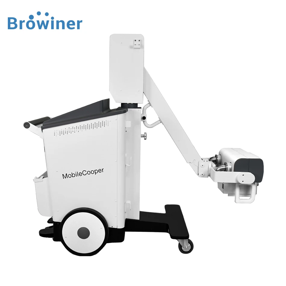 Hot Selling Portable Digital Mobile X-ray Machine Mobile Cooper Fast Charging Medical X-ray Machine