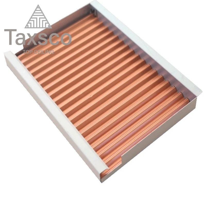 Interior Decorative G-Strip Perforated Aluminum Hook-On Linear Ceiling Panel