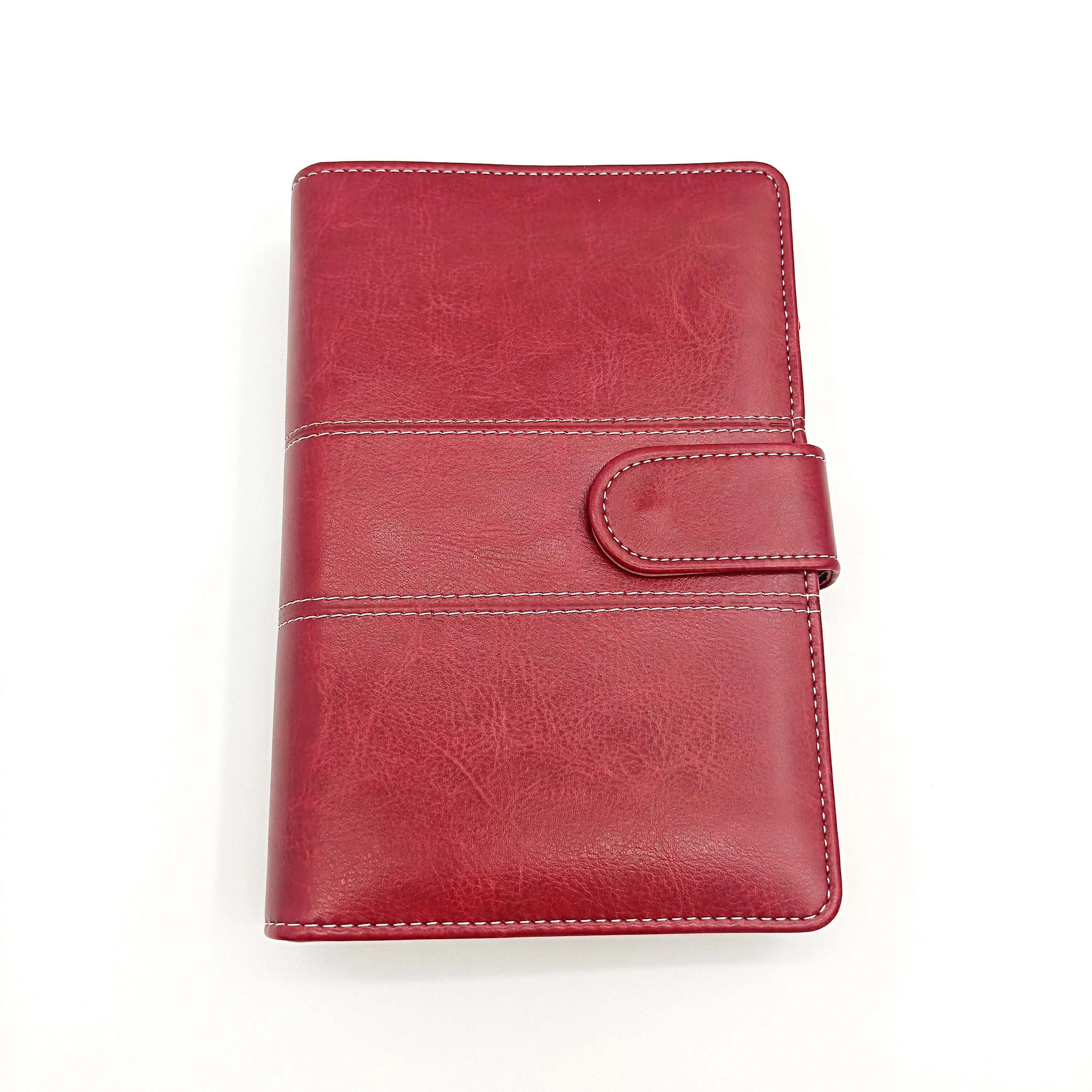 
small a5 custom 6 ring binder planner refill loose leaf notebook with metal buckle 
