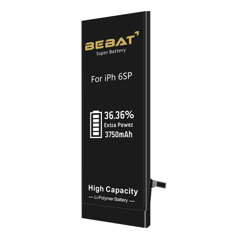 Фабричная оптовая продажа, батарея для мобильного телефона, 100% Оригинальная батарея для iphone 6S Plus, 3750 мАч