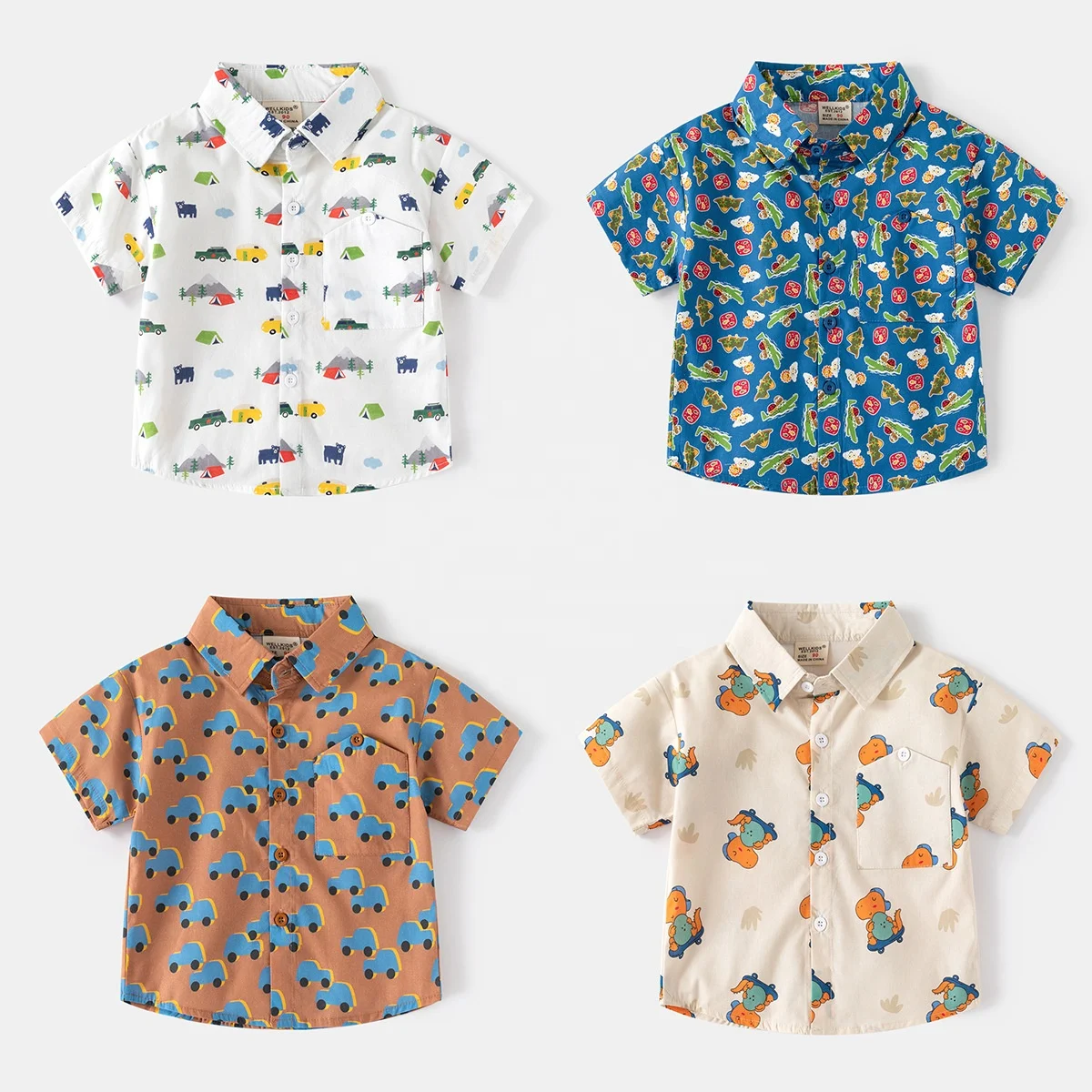 Детская одежда, футболки-поло для мальчиков, рубашки-поло с принтом, детские футболки с мягкой полосой в академическом стиле, разные стильные Скидки