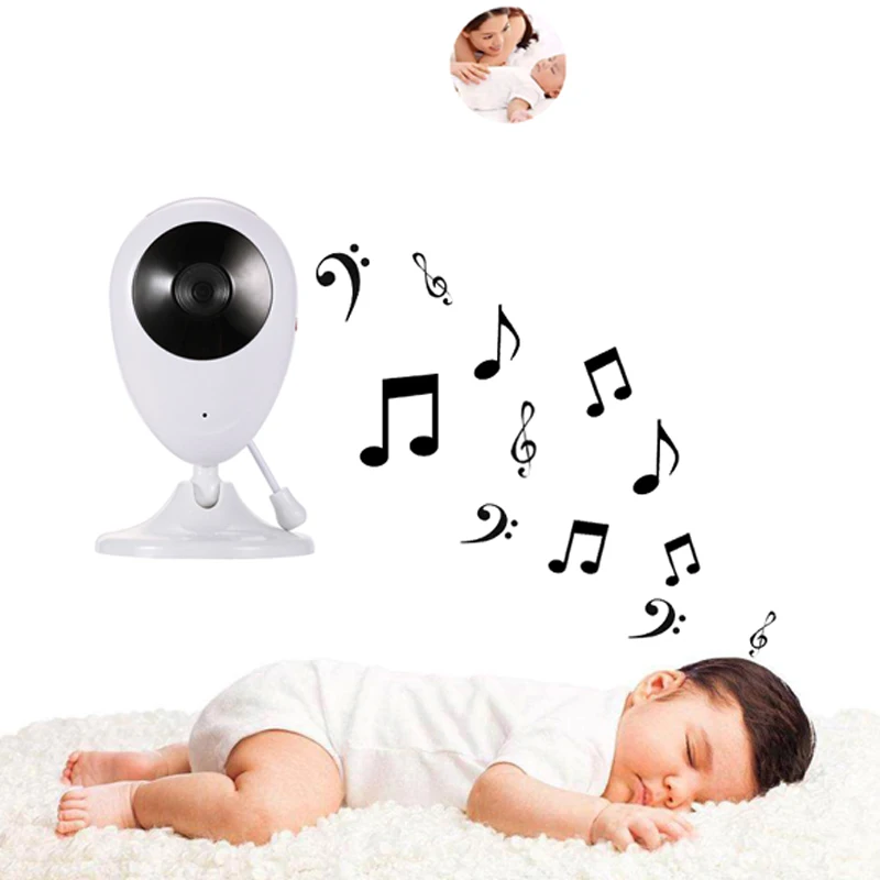 Hd 1080p Babyfoon Met Camera 2.4 Inch Wireless Security Digital Video Camera Monitoring Bebe Smart Video Baby Monitor Camera
