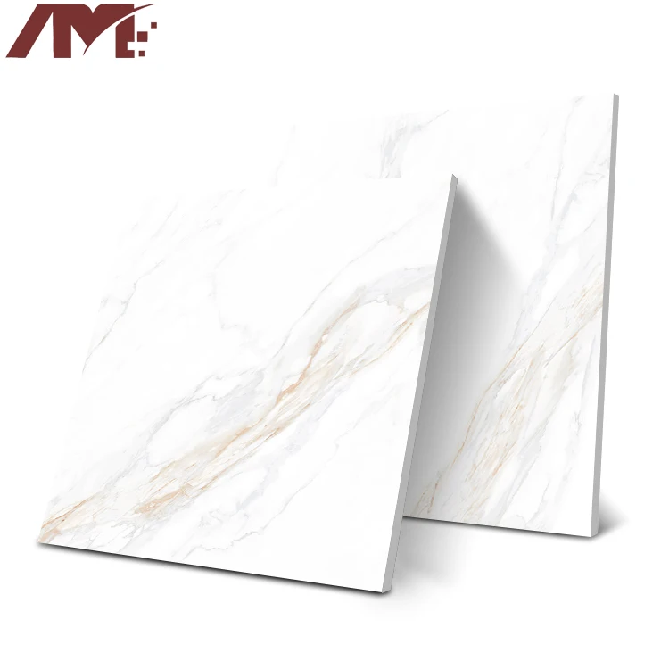 carreaux de sol 600x600 calacatta white floor porcelain carrara marble tile