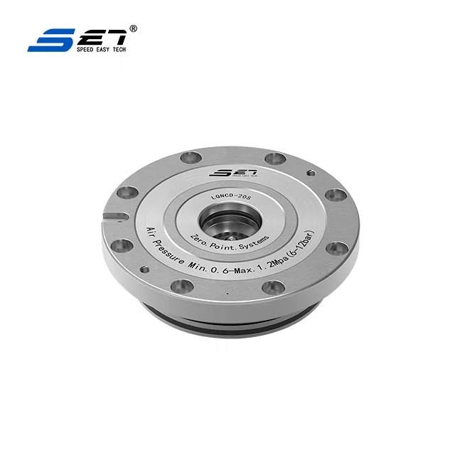 LQNCD-20S Quick Changer Tools Pneumatic Tray Lifting Clamping System With Angular Positioning Zero Point Positioner