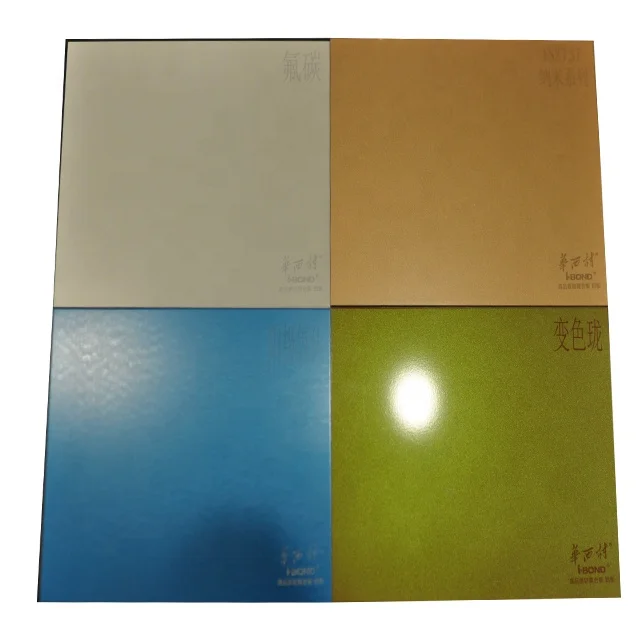 Import aluminum composite panel Golden brushed Silver brushed Mirror anodized aluminum composite panels