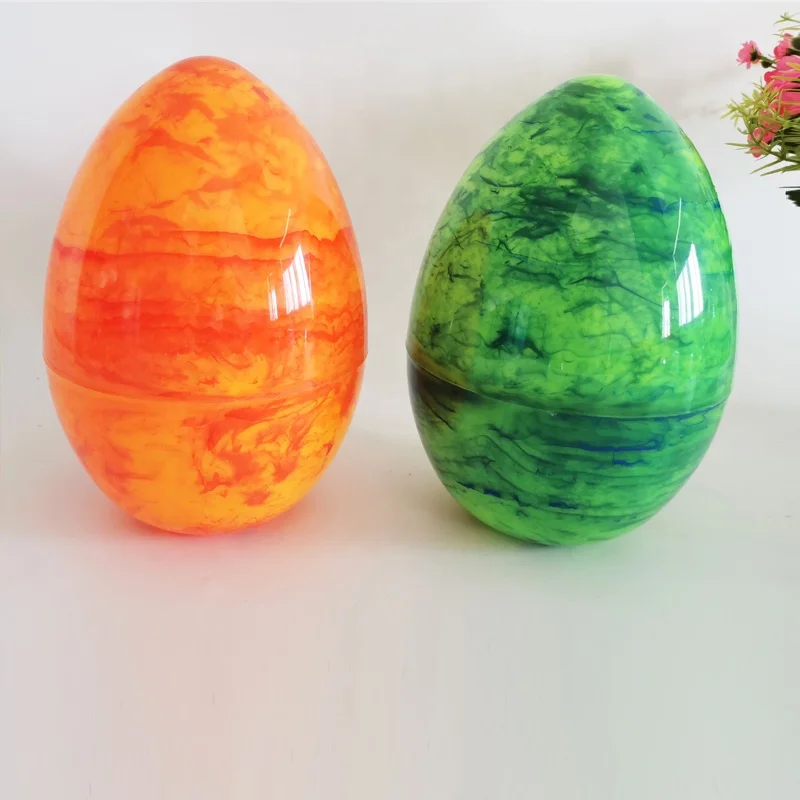 Plastic easter eggs