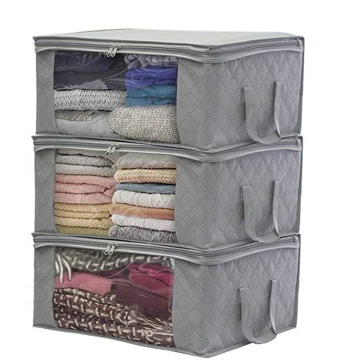 comforter home storage bag & closet organization Storage Containers for Organizing, Clothing, Bedroom, Comforter, Closet, Do