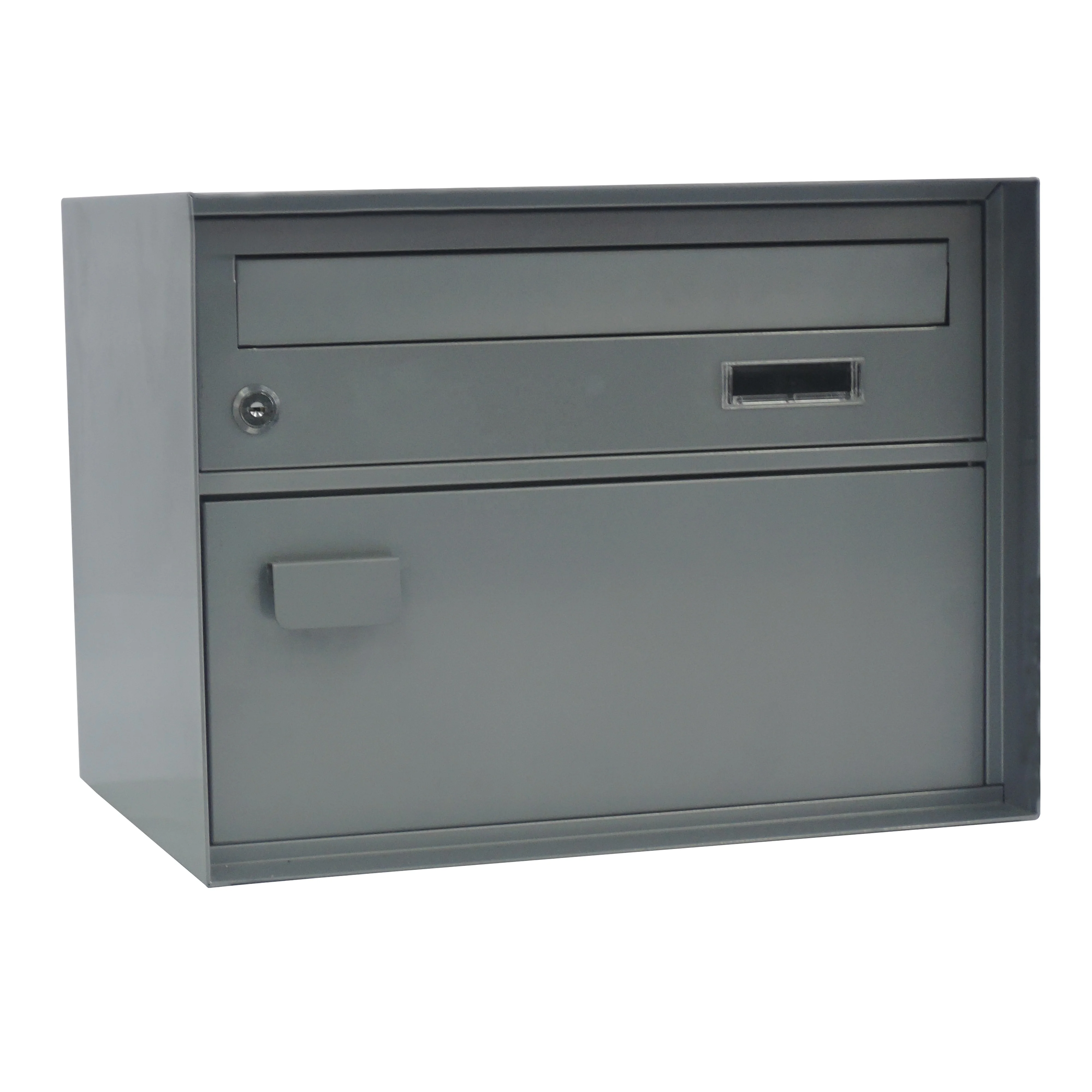 Large Vertical Outdoor Waterproof Smart Commercial Steel Mail Metal Stainless Box Post Box For Big Packages  heavy duty mailbox