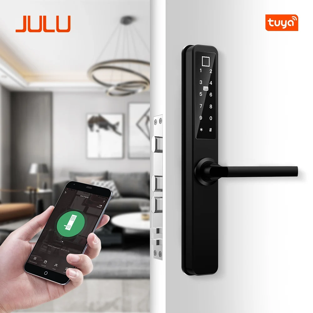 S60 наружная Водонепроницаемая с мобильным телефоном APP TTLOCK раздвижная дверь со сканером отпечатков пальцев паролем смарт-замок цилиндр