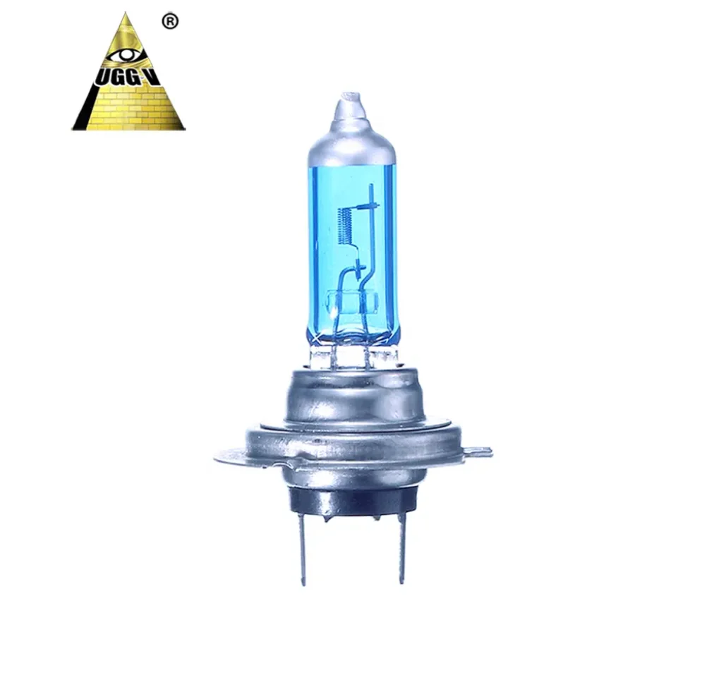 China factory halogen bulb car high and low beam H7 halogen lamp 55w 12v car headlight lighting
