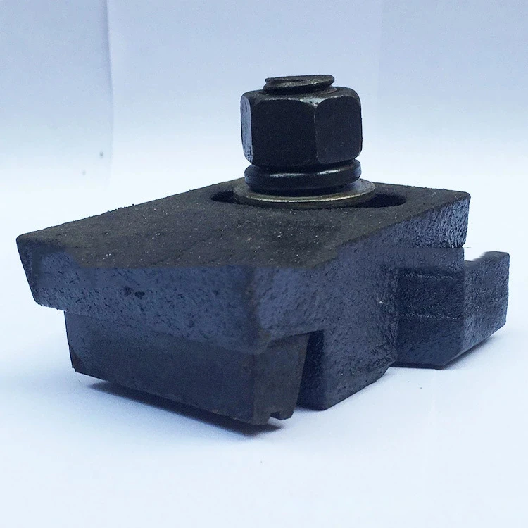 iso certificated railway clamp supplier, rail fastener clip/rail clamp/clamp plate