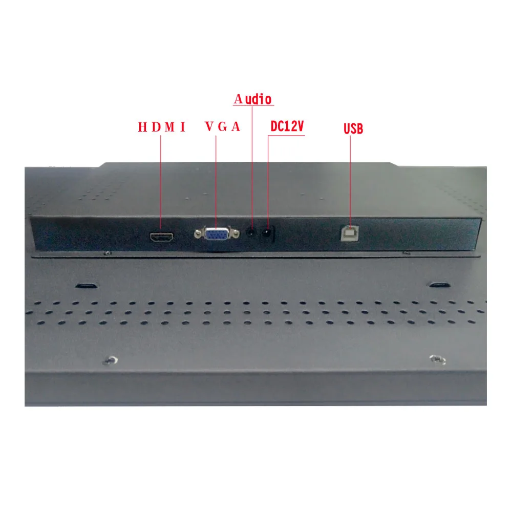 LCD display waterproof FHD capacitive or resistive 27 inch  touch monitor