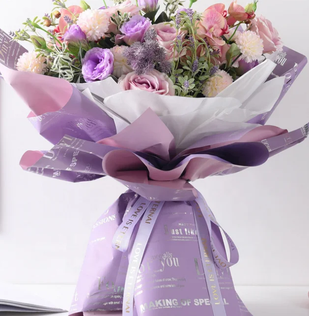 
Waterproof wrapping opp film for flower packing 